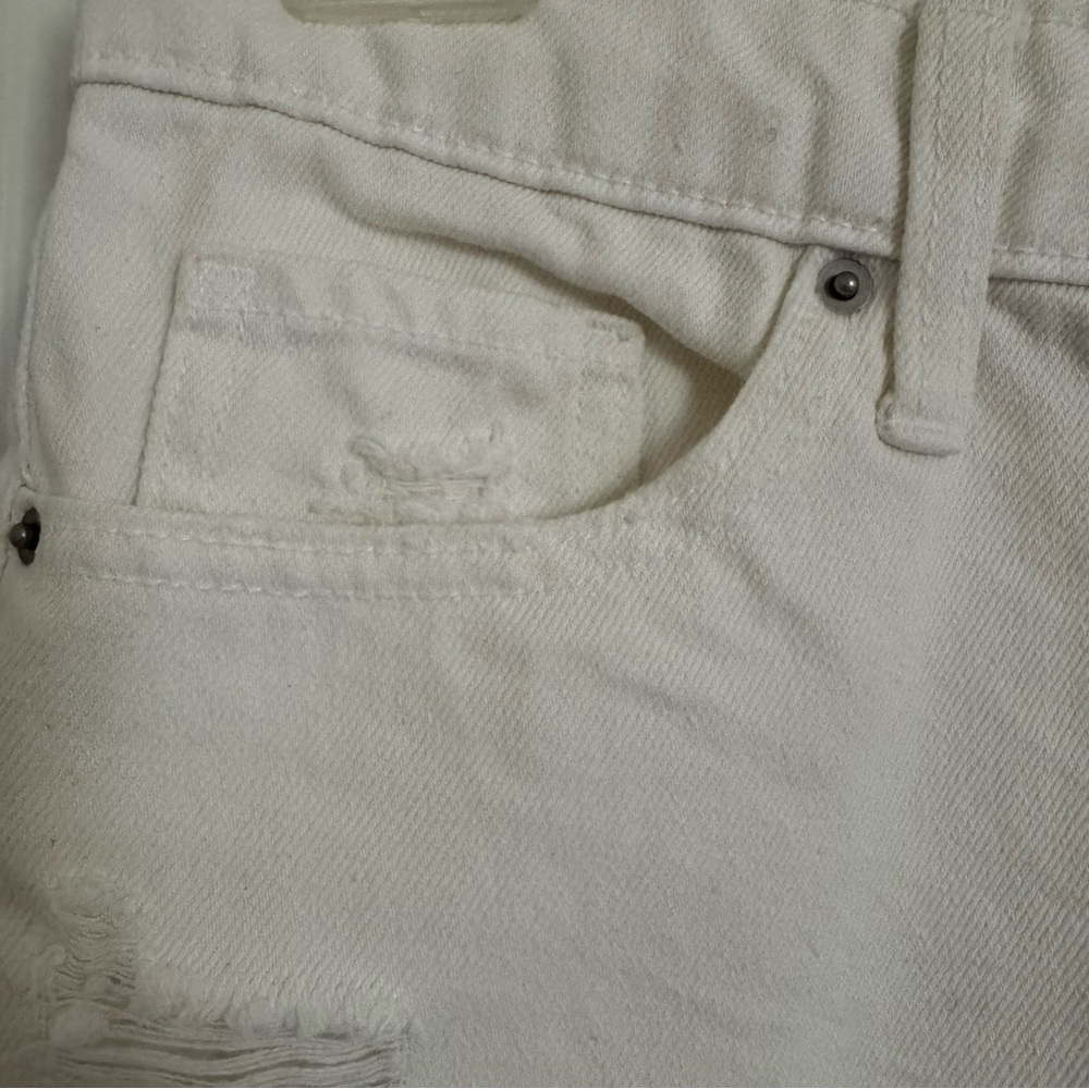 Wild Fable White Highest Rise Jean Shorts, 2 - Picture 5 of 14